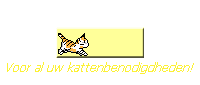 Buttonkatje met gele letters voor op donkere achtergrond!